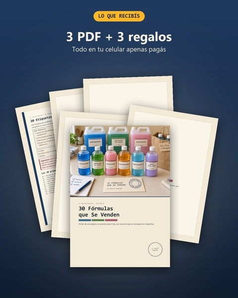 Página 1 del recetario